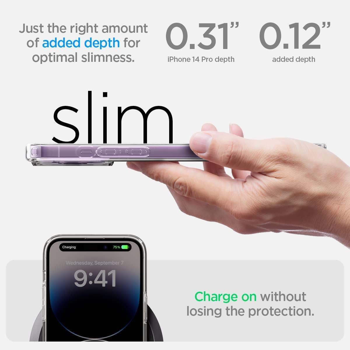 Чохол Spigen для iPhone 14 Pro — Ultra Hybrid MagSafe Compatible, White (ACS04969)