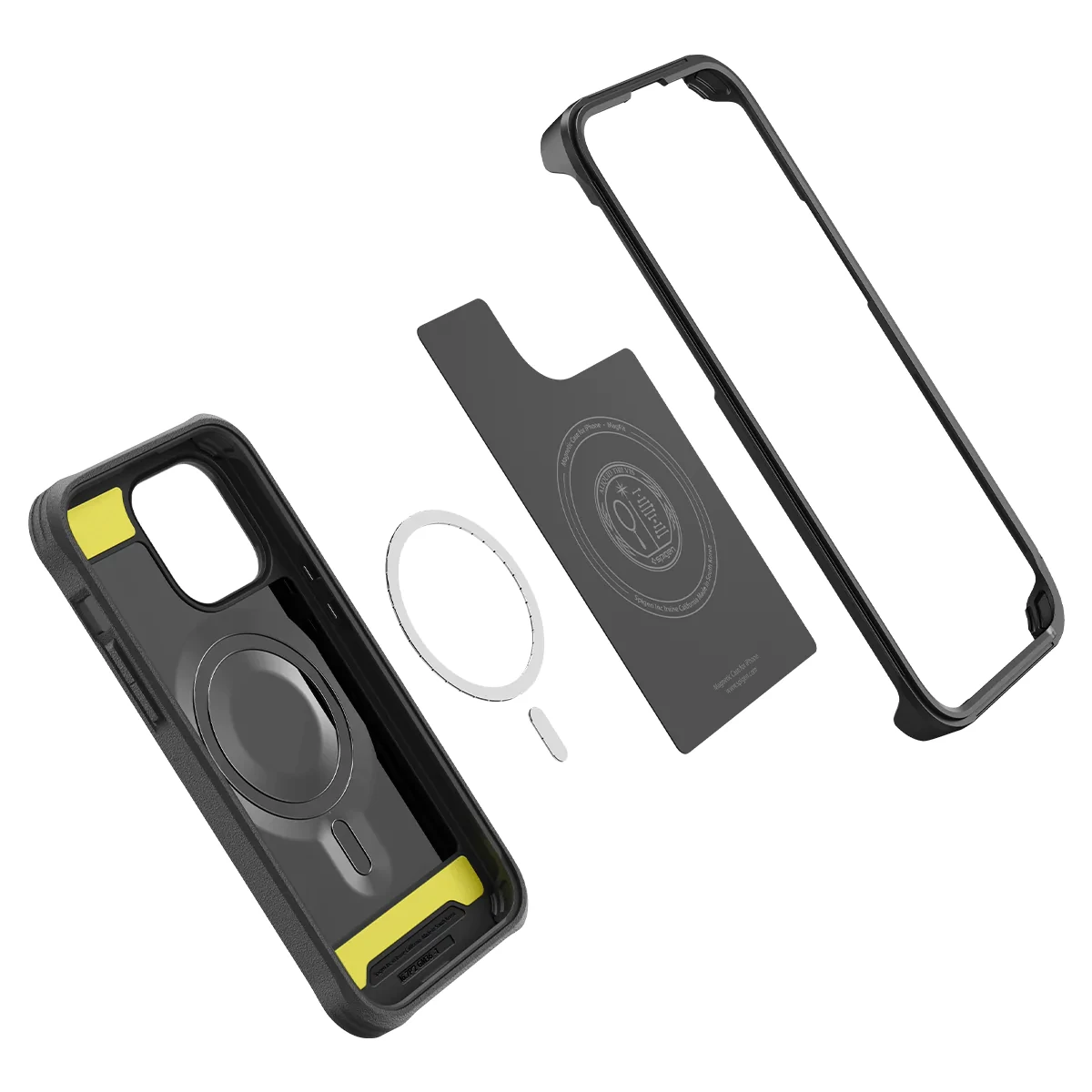 Чохол Spigen для iPhone 14 Pro Case Geo Armor 360 (MagFit), Black (ACS04997)