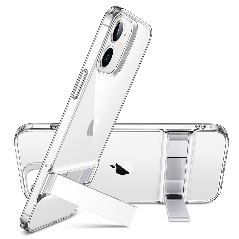Чохол ESR для iPhone 12 mini Air Shield Boost (Metal Kickstand), Clear (3C01201120201)