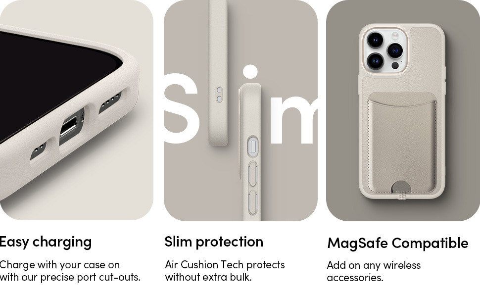 Чохол Spigen для iPhone 14 Pro — Cyrill Kajuk MagSafe Compatible, Cream (ACS05027)