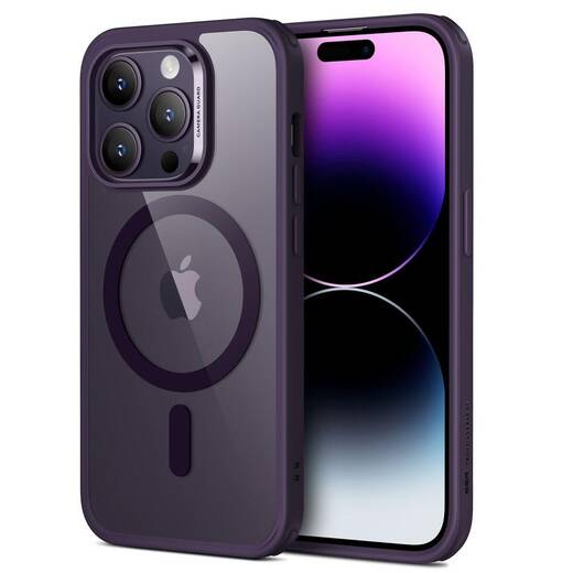 Чохол ESR для iPhone 14 Pro — CH Halolock (MagSafe) Cleare/Purple (4894240175620)