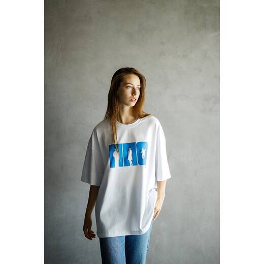 Футболка жіноча біла «Сила ППО» Футболка жіноча біла «Сила ППО»