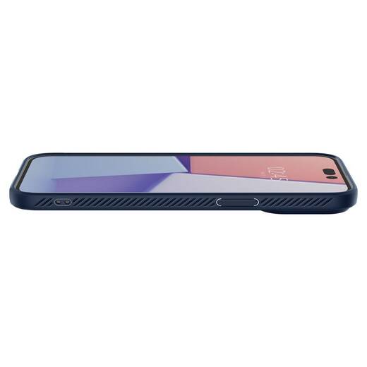 Чохол Spigen для iPhone 14 Pro — Liquid Air, Navy Blue (ACS04958)