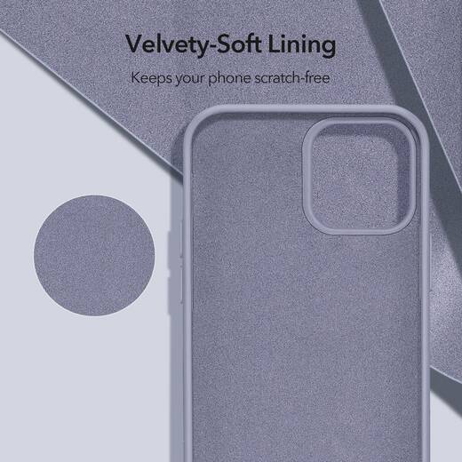 Чехол ESR для iPhone 12 mini Cloud Soft (Yippee), Lavender Gray (3C01201150801)