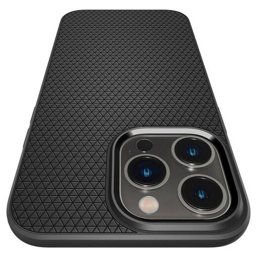 Чохол Spigen для iPhone 14 Pro — Liquid Air, Matte Black (ACS04957)