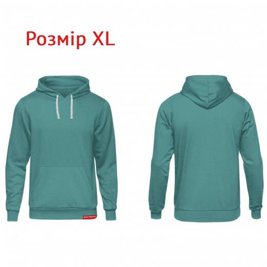 Худі бірюзовий XL Худі бірюзовий XL