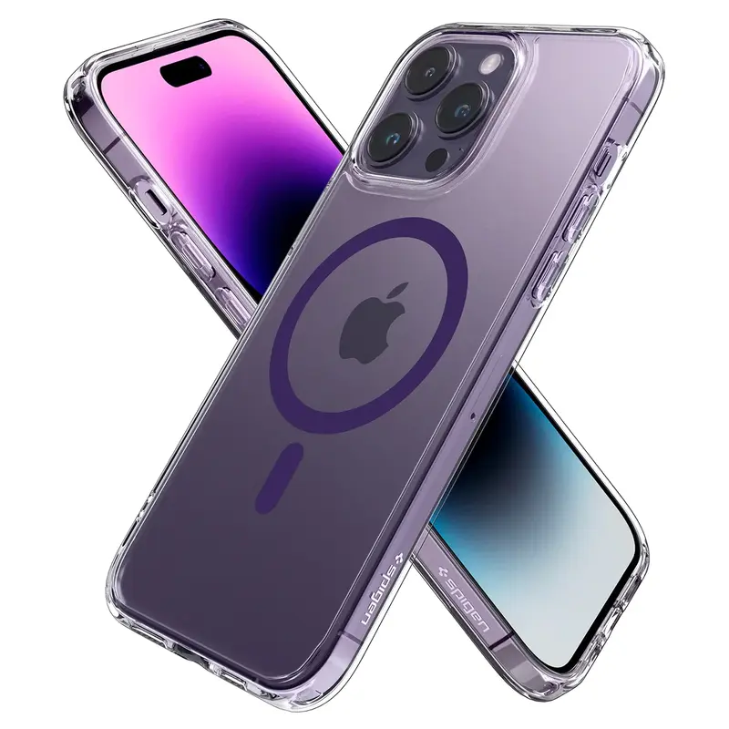 Чохол Spigen для iPhone 14 Pro — Ultra Hybrid MagSafe, Deep Purple (ACS05585)