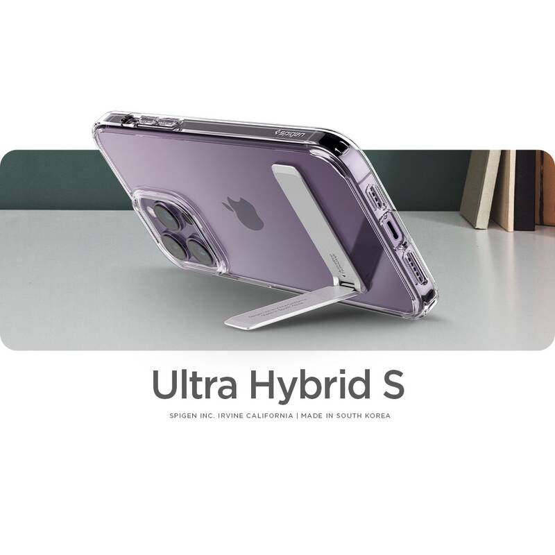 Чохол Spigen для iPhone 14 Pro — Ultra Hybrid S, Crystal Clear (ACS04973)