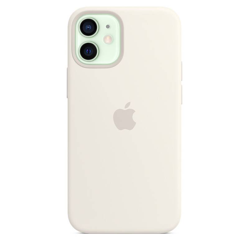 Чехол Apple для iPhone 12 mini Silicone Case with MagSafe White (MHKV3ZE/A)