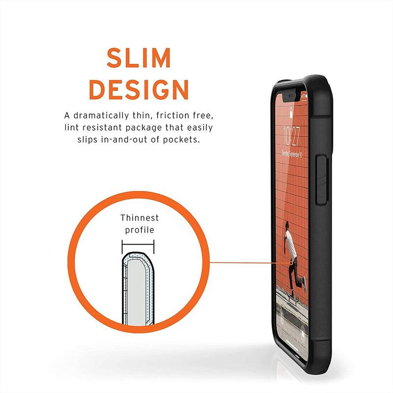 Чехол Urban Armor Gear для iPhone 12 mini - (UAG) Slim Rugged Metropolis LT, Brown
