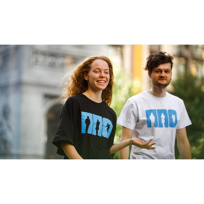 Футболка жіноча біла «Сила ППО»