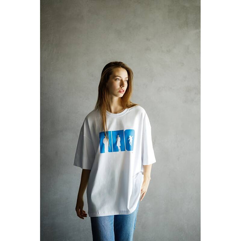 Футболка жіноча біла «Сила ППО» Футболка жіноча біла «Сила ППО»