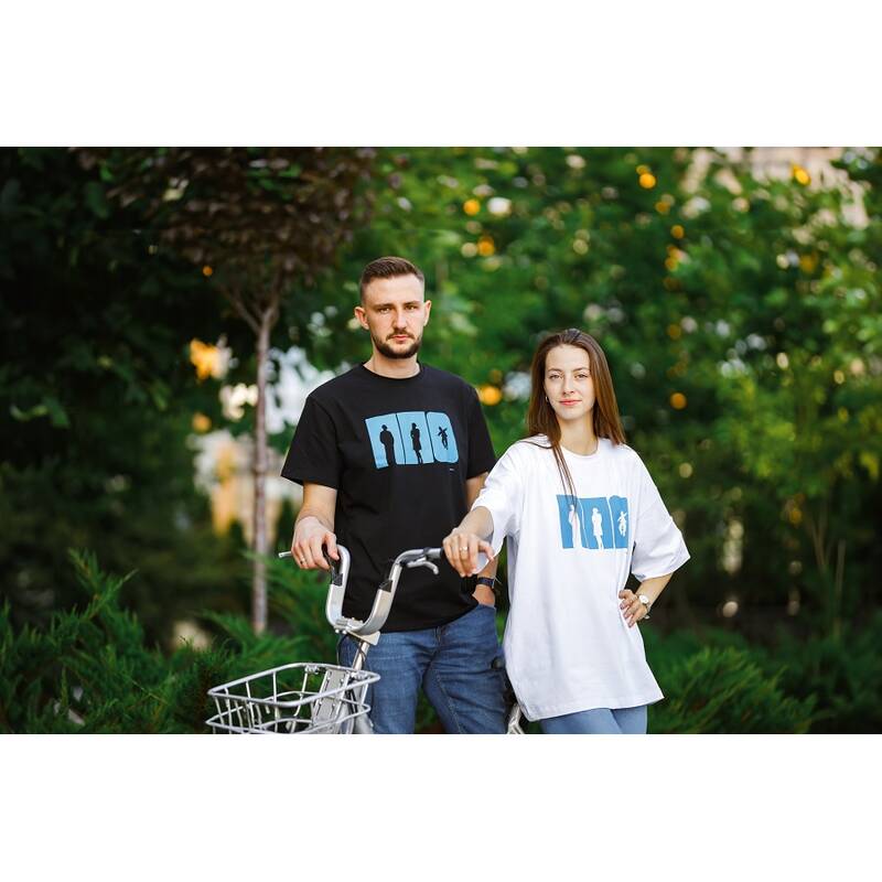 Футболка жіноча біла «Сила ППО»