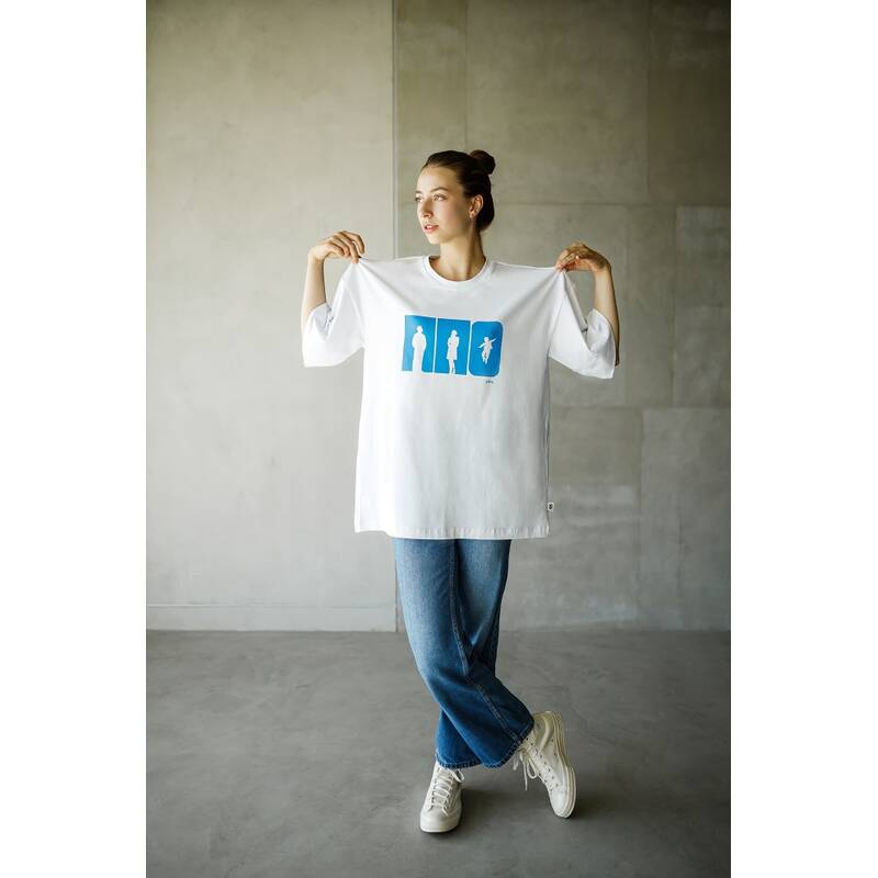 Футболка жіноча біла «Сила ППО»