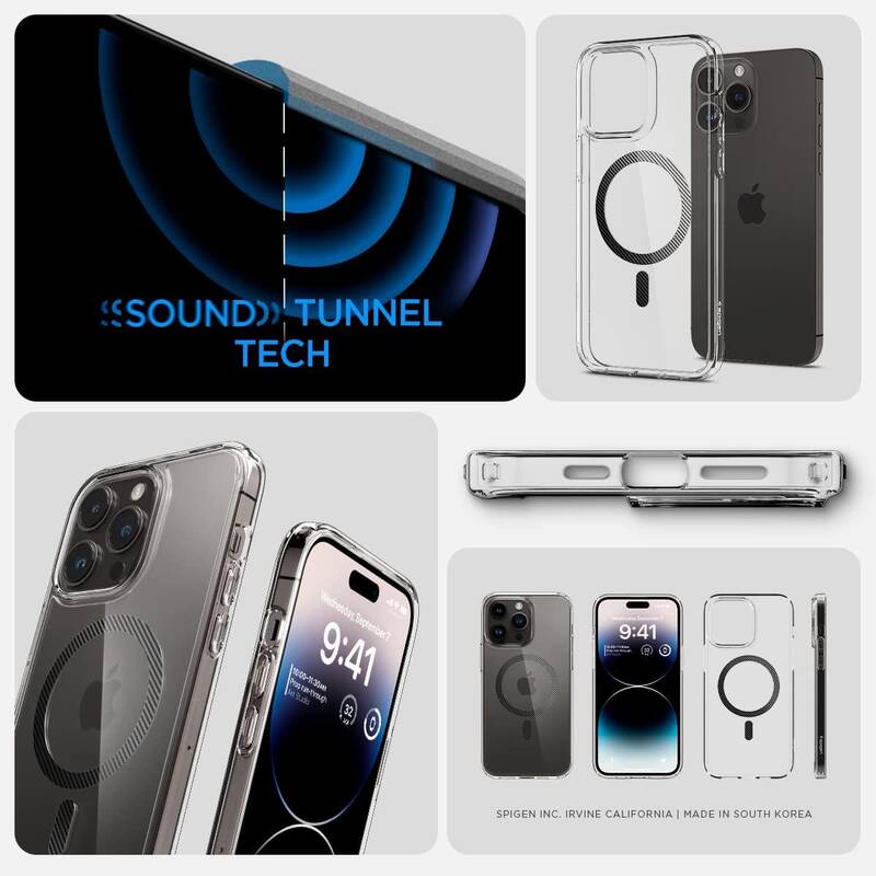 Чехол Spigen для iPhone 14 Pro - Ultra Hybrid MagSafe Compatible, Carbon Fiber (ACS04971)
