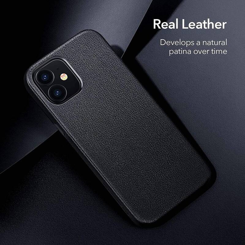 Чехол ESR для iPhone 12 mini Metro Premium Leather, Black (3C01201200201)