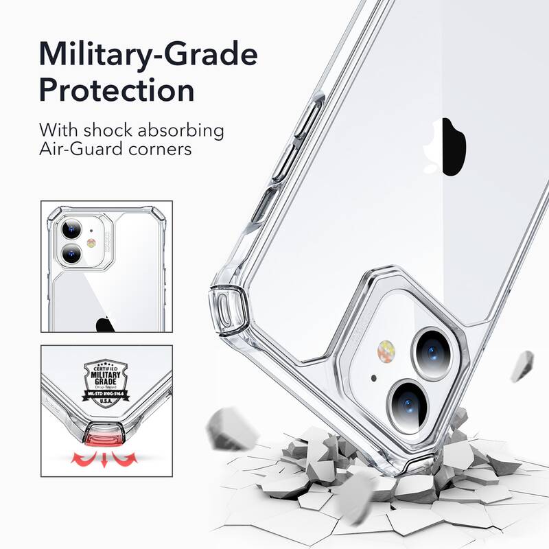 Чохол ESR для iPhone 12 mini Air Armor (Axiom Series), Clear (3C01201160301)