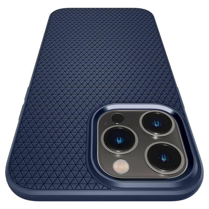 Чохол Spigen для iPhone 14 Pro — Liquid Air, Navy Blue (ACS04958)