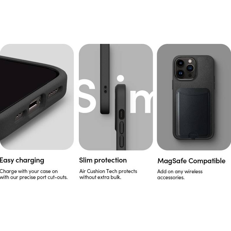 Чохол Spigen для iPhone 14 Pro — Cyrill Kajuk MagSafe Compatible, Black (ACS05026)