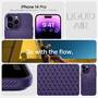 Чохол Spigen для iPhone 14 Pro — Liquid Air, Deep Purple (ACS05578)